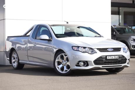 Silver 2012 Ford Falcon Ute Ute Tray XR6 TURBO R