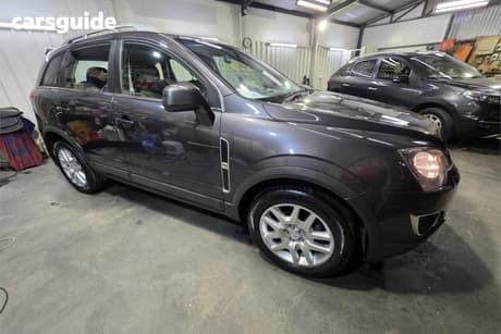Grey 2013 Holden Captiva Wagon 5 Lt (Fwd)
