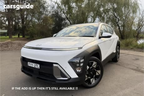 White 2024 Hyundai Kona Wagon