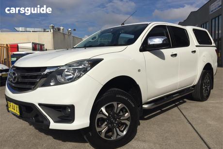 White 2018 Mazda BT-50 Dual Cab Utility Xtr (4X2)