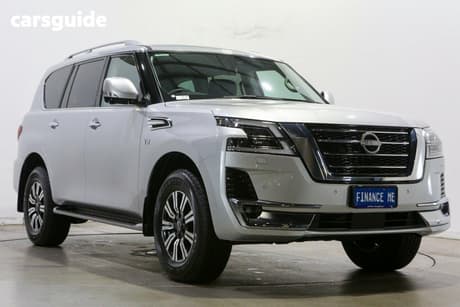 Silver 2023 Nissan Patrol Wagon Ti-L (4X4)