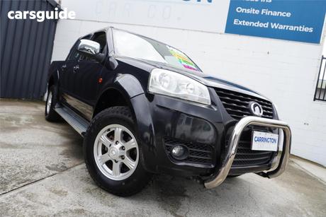 Black 2012 Great Wall V240 Dual Cab Utility (4X2)