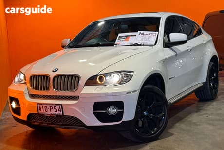 White 2012 BMW X6 Coupe Xdrive 40D