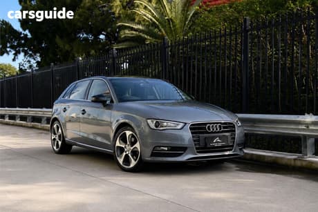 Grey 2014 Audi A3 Hatchback Sportback 1.8 Tfsi Ambition