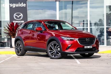Red 2026 Mazda CX-3 Wagon G20 Evolve