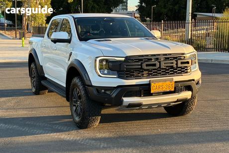 White 2023 Ford Ranger Double Cab Pick Up Raptor 3.0 (4X4)