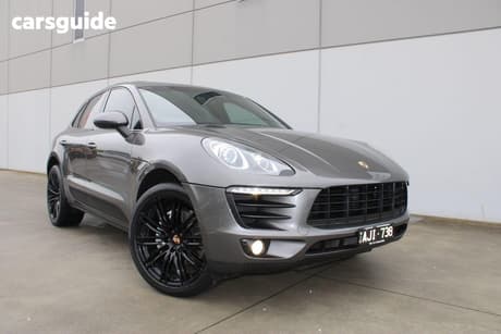 Grey 2014 Porsche Macan Wagon S Diesel