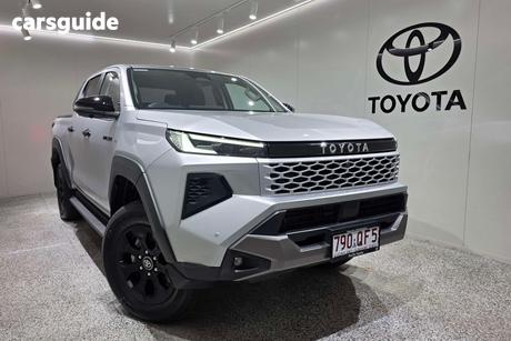 Silver 2025 Toyota Hilux Double Cab Pick Up Rogue 48V (4X4)