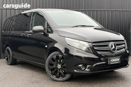 Black 2021 Mercedes-Benz Valente Wagon 116 Cdi Mwb Rwd