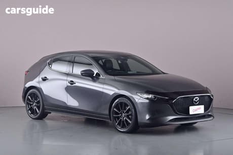 Grey 2021 Mazda 3 Hatchback G25 Astina