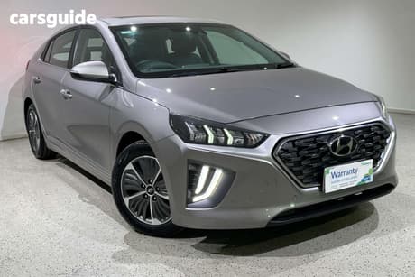 Silver 2022 Hyundai Ioniq Hatchback Plug-In Hybrid Premium