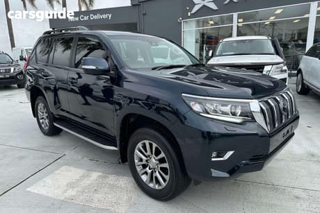 Blue 2019 Toyota Landcruiser Prado Wagon Vx (4X4)