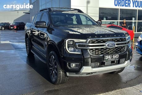 Black 2024 Ford Ranger Double Cab Pick Up Platinum 3.0 (4X4)