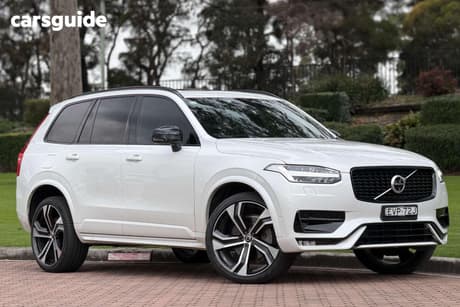 White 2020 Volvo XC90 Wagon T6 R-Design (Awd)