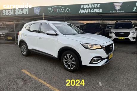 White 2024 MG HS Wagon Vibe