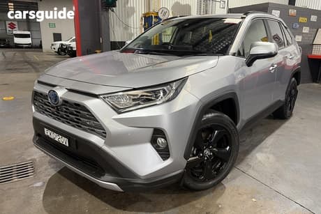 Grey 2021 Toyota RAV4 Wagon Cruiser (Awd) Hybrid