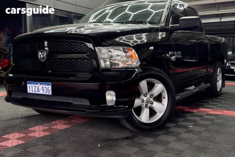 Black 2021 RAM 1500 Crew Cab Utility Express
