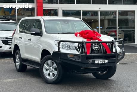 White 2023 Toyota Landcruiser Prado Wagon Gx
