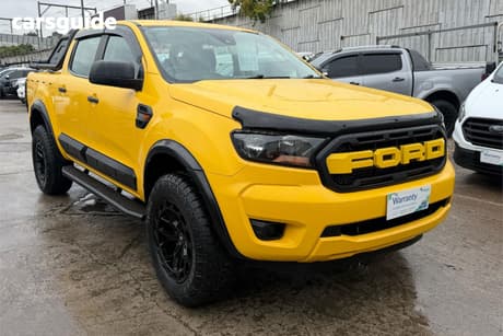 Yellow 2021 Ford Ranger Double Cab Pick Up Xl 2.2 Hi-Rider (4X2)