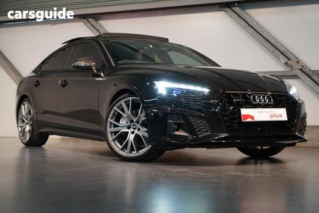 Black 2021 Audi A5 Sportback 45 Tfsi Quattro S Line Mhev