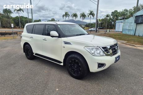 White 2019 Nissan Patrol Wagon Ti (4X4)