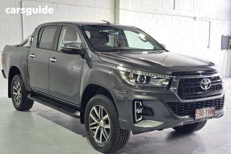 Grey 2018 Toyota Hilux Dual Cab Utility Sr5 (4X4)
