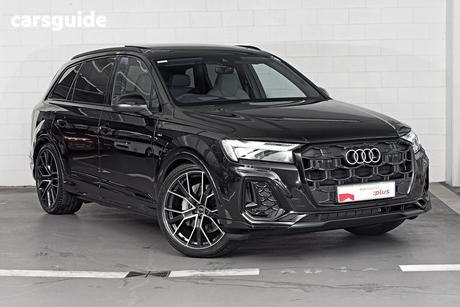 Black 2025 Audi Q7 Wagon 50 Tdi S Line Quattro Mhev