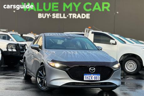 Silver 2019 Mazda 3 Hatchback G20 Evolve
