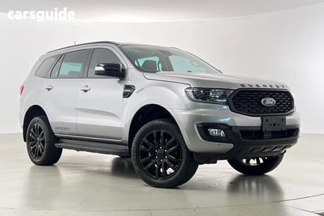 Silver 2021 Ford Everest Wagon Sport (4Wd)