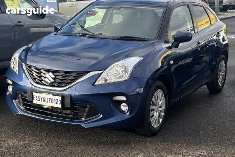 Blue 2019 Suzuki Baleno Hatchback Gl