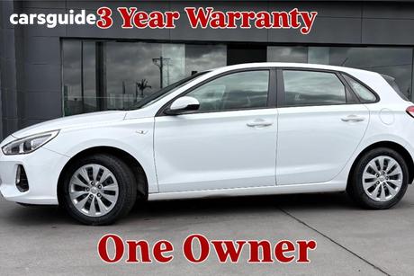 White 2018 Hyundai I30 Hatchback Go