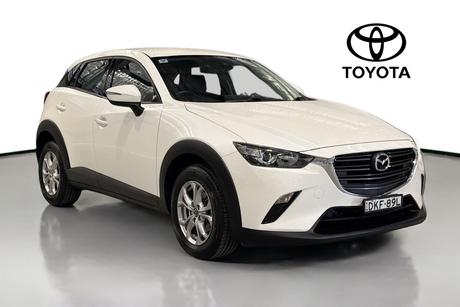White 2018 Mazda CX-3 Wagon Maxx Sport (Fwd)