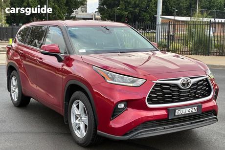 Red 2022 Toyota Kluger Wagon Gx 2Wd