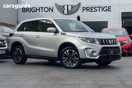 Silver 2021 Suzuki Vitara Wagon Turbo