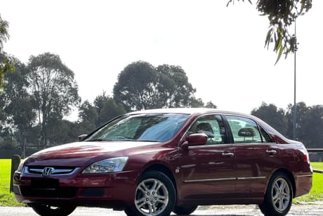 Burgundy 2008 Honda Accord Sedan Vti