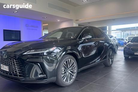 Black 2025 Lexus Rx450H+ Wagon Sports Luxury Awd Hybrid