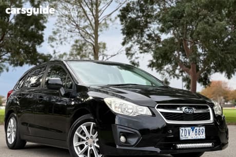 Black 2013 Subaru Impreza Hatch