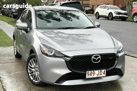 Silver 2023 Mazda 2 Hatchback G15 Evolve