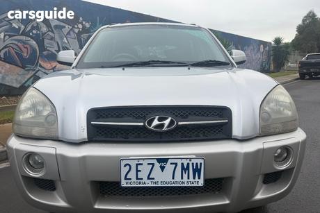 Silver 2006 Hyundai Tucson Wagon City