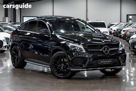 Black 2015 Mercedes-Benz GLE350 Coupe D 4Matic