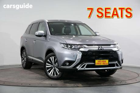 Grey 2019 Mitsubishi Outlander Wagon Exceed 7 Seat (Awd)