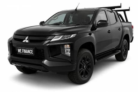 Black 2021 Mitsubishi Triton Double Cab Pick Up Gsr (4X4)