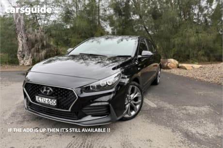 Black 2022 Hyundai I30 Hatchback N Line Premium