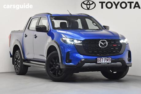 Blue 2025 Mazda BT-50 Dual Cab Pick-up Sp (4X4)