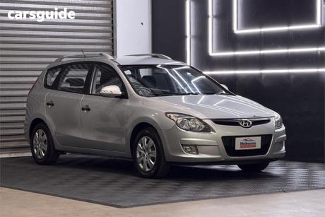 Silver 2011 Hyundai I30 Wagon Cw Sx 2.0