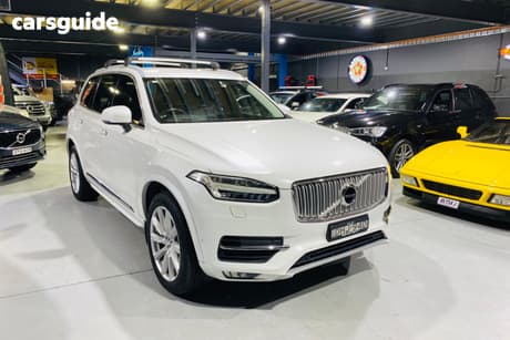 White 2015 Volvo XC90 Wagon D5 2.0 Inscription