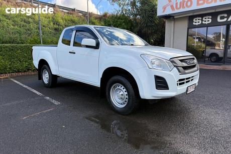 White 2019 Isuzu D-MAX Space Cab Utility Sx Hi-Ride (4X2)