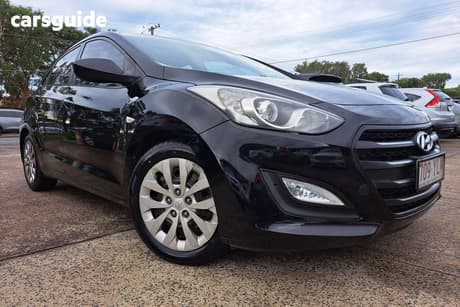Black 2015 Hyundai I30 Hatchback Active