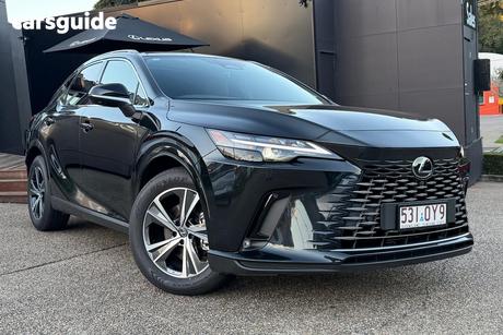 Black 2025 Lexus Rx450H+ Wagon Sports Luxury Awd Hybrid