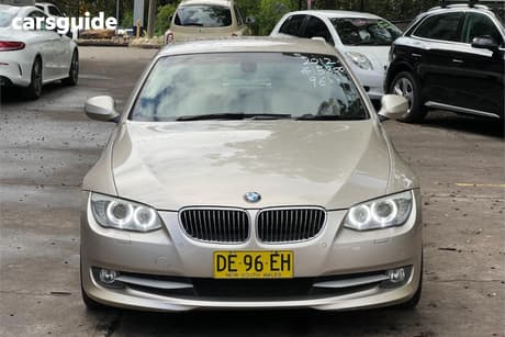 Silver 2012 BMW 325I Convertible